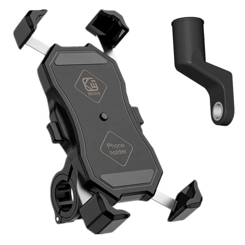 Universal Bicycle Motorcycle Cell Phone Mount 360 Rotatable Adjustable Bike Phone Mount