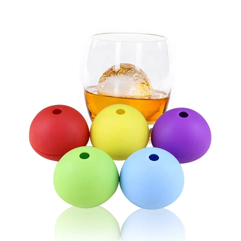 Whiskey Cocktails Party Bar Round silicone ice ball molds