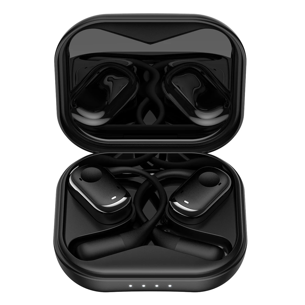 HiFi Sound Earhook Waterproof Headset TWS Handsfree Noise Canceling Sport Headphones TWS Stereo Earphone Wireless Earbuds