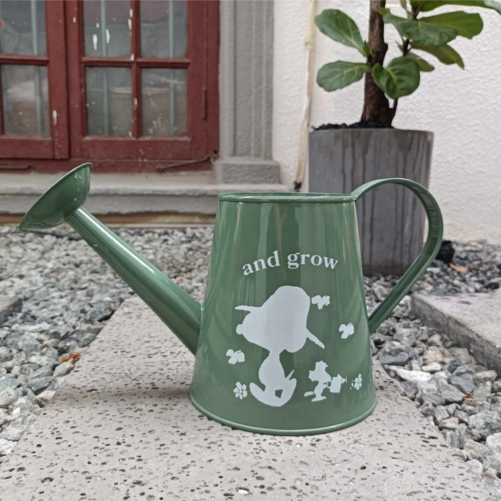Jiangmen 2L 3L Galvanized Metal gardening watering cans for outdoor Plant agricultural Watering