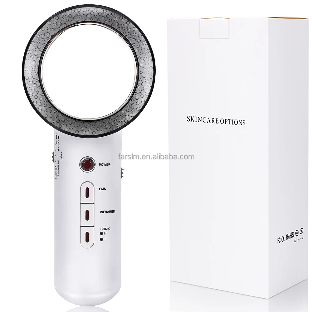 High Quality Wholesaler 3 in 1 Handheld Skin Tightening Machine Body Slimming Instrument Infrared Ray Beauty Equipment