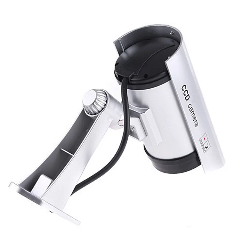 Solar Powered CCTV Blinking Camera Outdoor Wireless Security Surveillance Dummy   Camera Bullet Light warning Security Camera