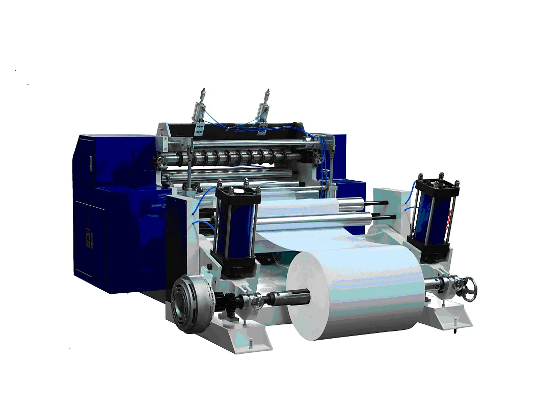 GPF-700  Thermal Paper Slitting machine thermal small slitter label rewinding paper slitting machine