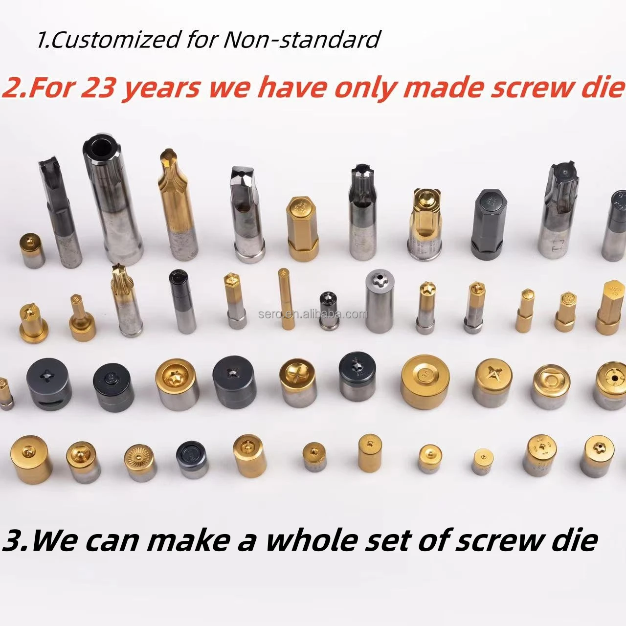 Excellent Wear Resistance Screw Head Punch  Screw Second Punch