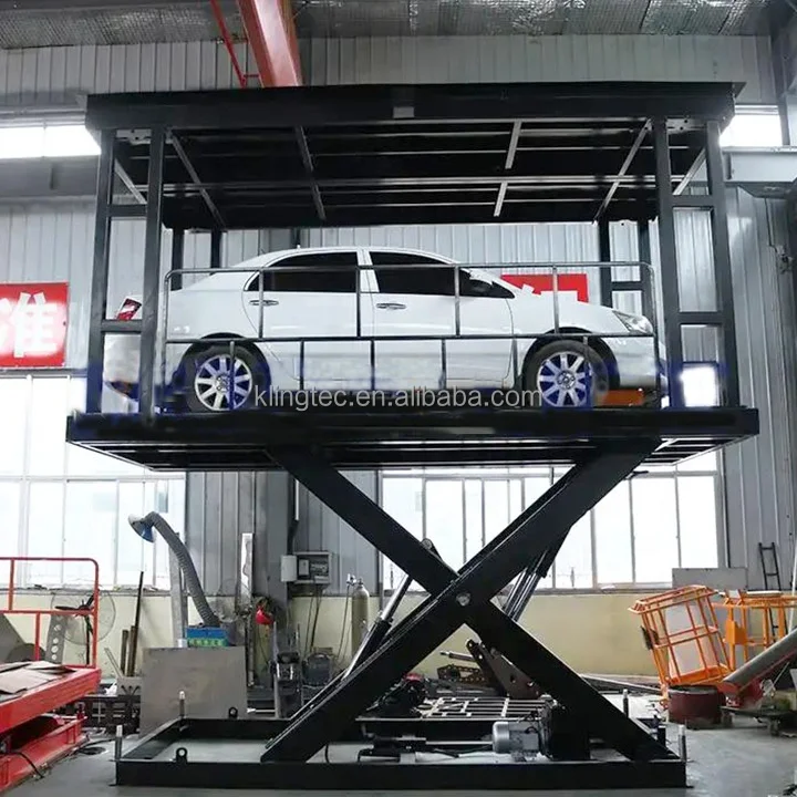 2-уровневый двухэтажный автомобильный Лифт