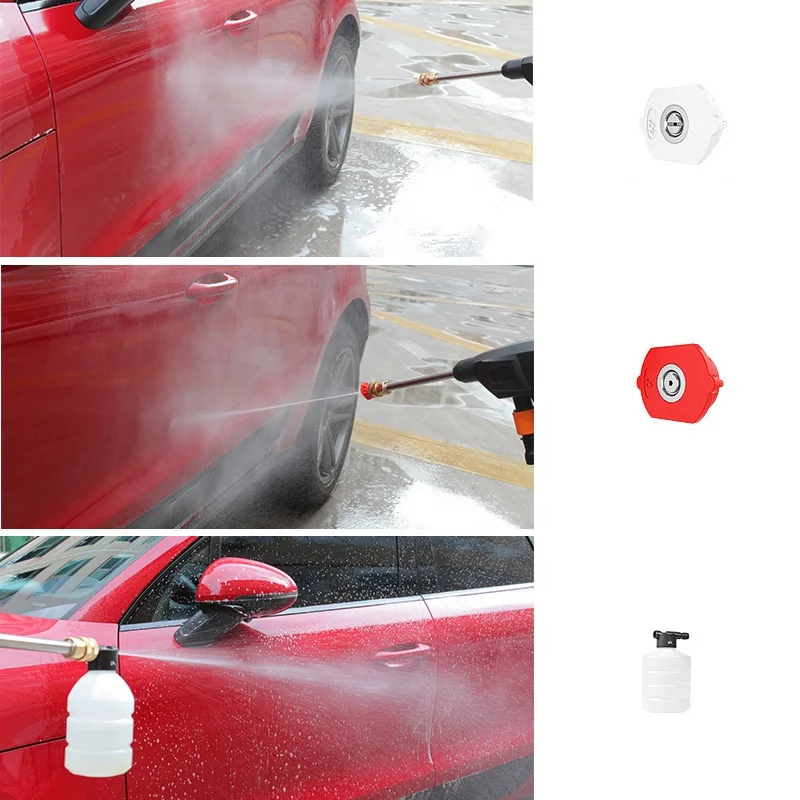 FIREEGG New Product Wireless Car Wash Tool Portable Electric Car Wash Machine High Pressure Cleaning Water Gun For Home