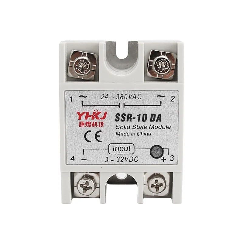 SSR-10DA/25DA/40DA Output DC To AC   High Quality  Single Phase Solid State Relay