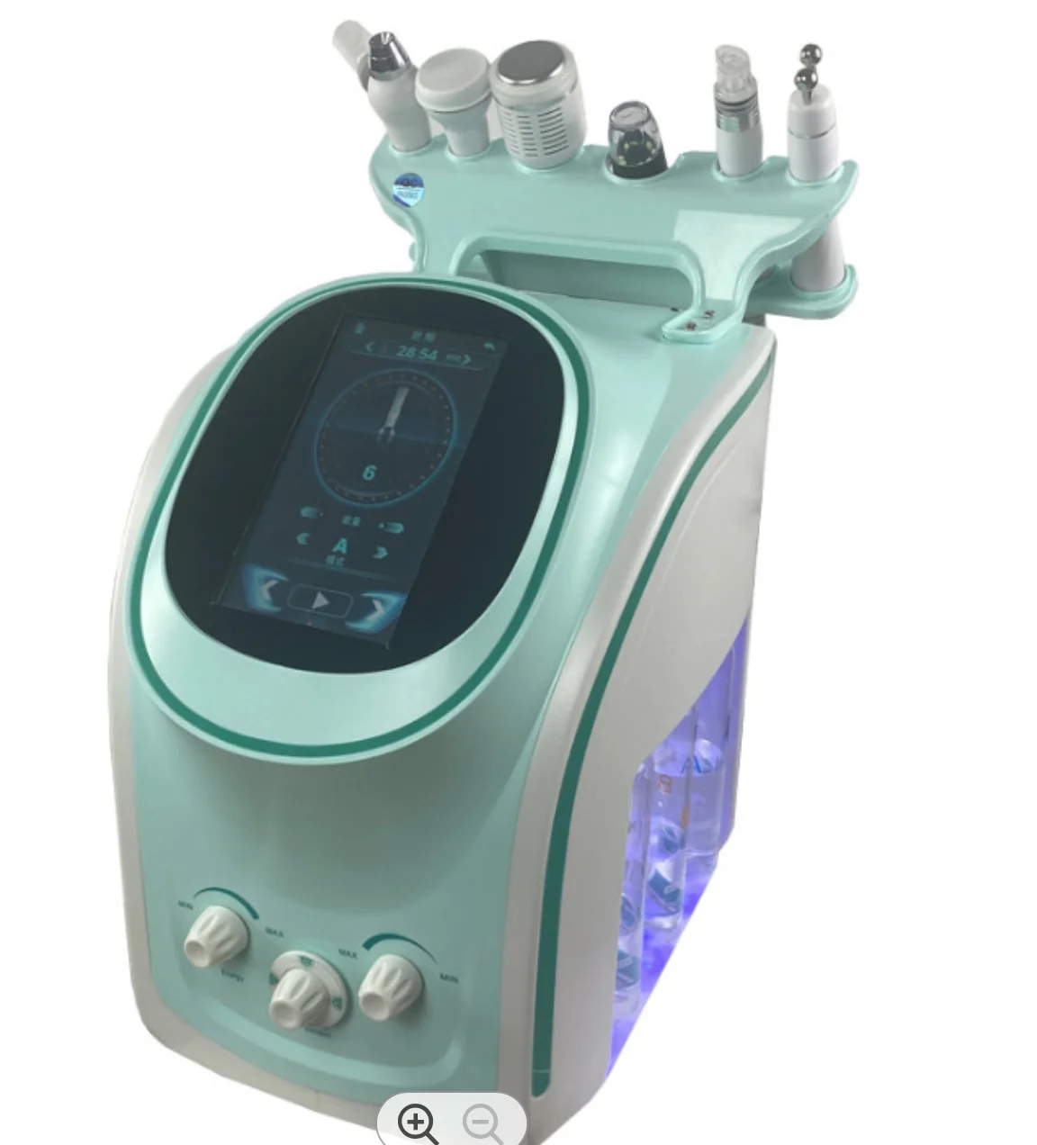 Newest 6in 1 Water Facial oxygen jet peel water dermabrasion facial machine Skin detection  hydro device Machine jet peel