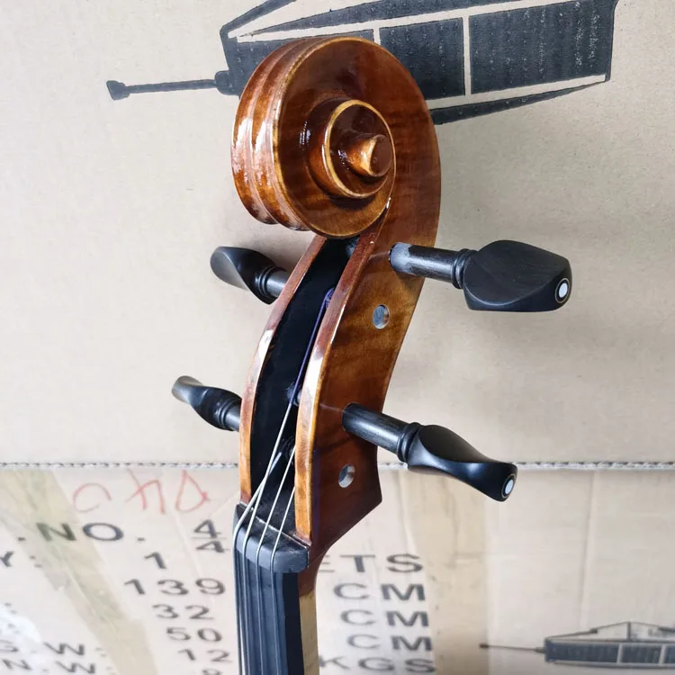 Factory price professional natural flamed handmade cello with best quality