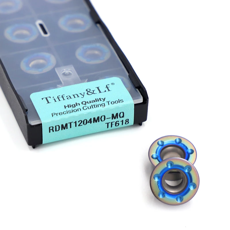 Индивидуальные deskar RDMT1204MO-MQ TF618 RDMT круговой фрезерные пластины твердосплавные из закаленной стали фреза
