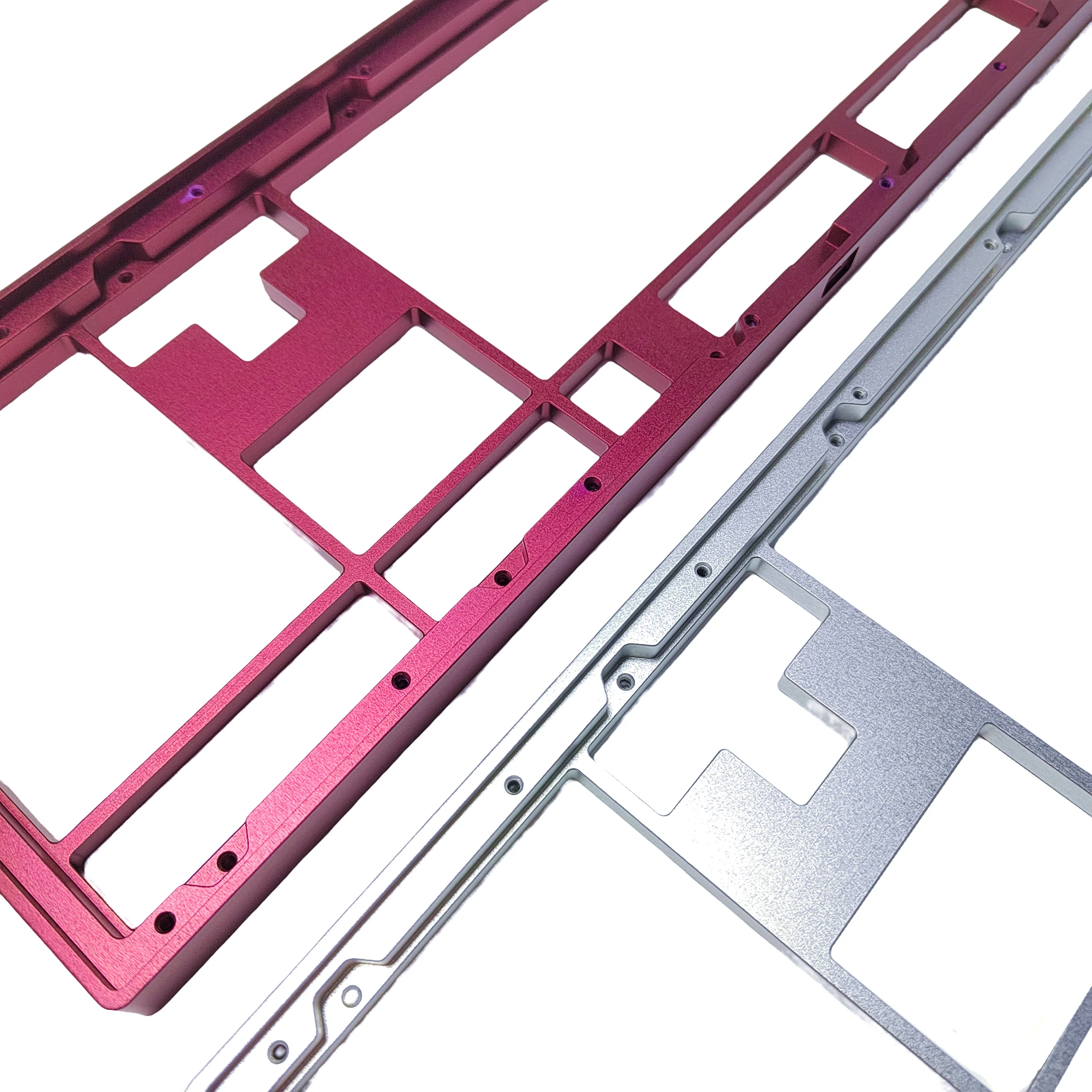 Custom Professional Aluminum Material Custom CNC Machining Machinery Milling CNC Board Keyboard Zero PVD Housings