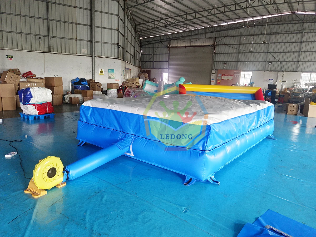 Commercial Trampoline Park Airbag Landing Free Fall Pillar Jump Airbag Inflatable Safe Air Bag For Jumping