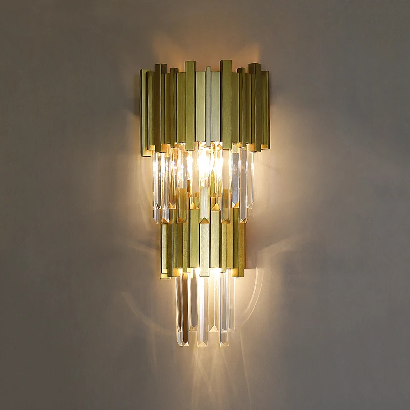Modern design visual comfort lighting mini medium wall sconces gold iron bedside lights