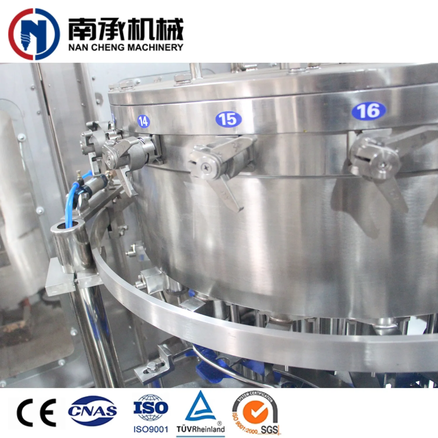 Price automatic plastic bottle sparkling soda water beverage filling production line / carbonated soft drink bottling machine