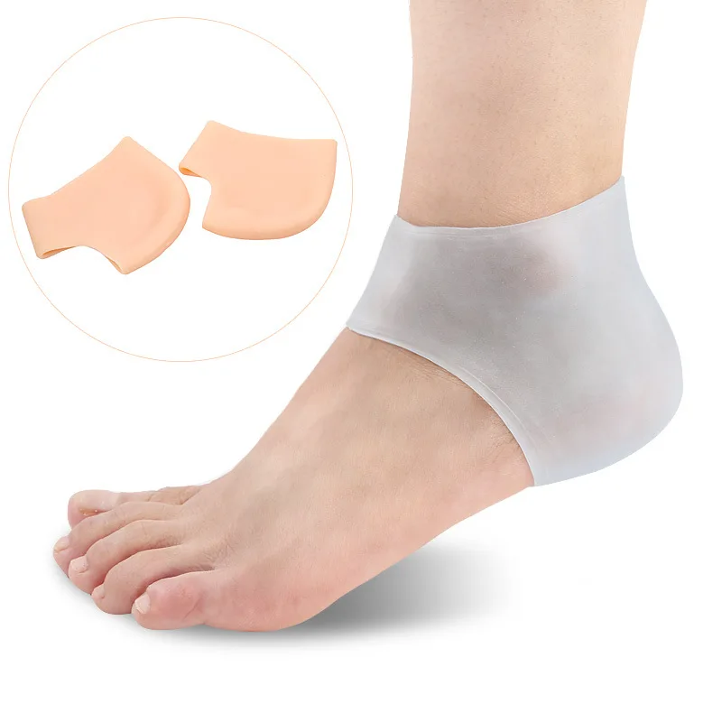 Heel Pad Foot Care Heel Sock Silicone Cushion Heel Protector
