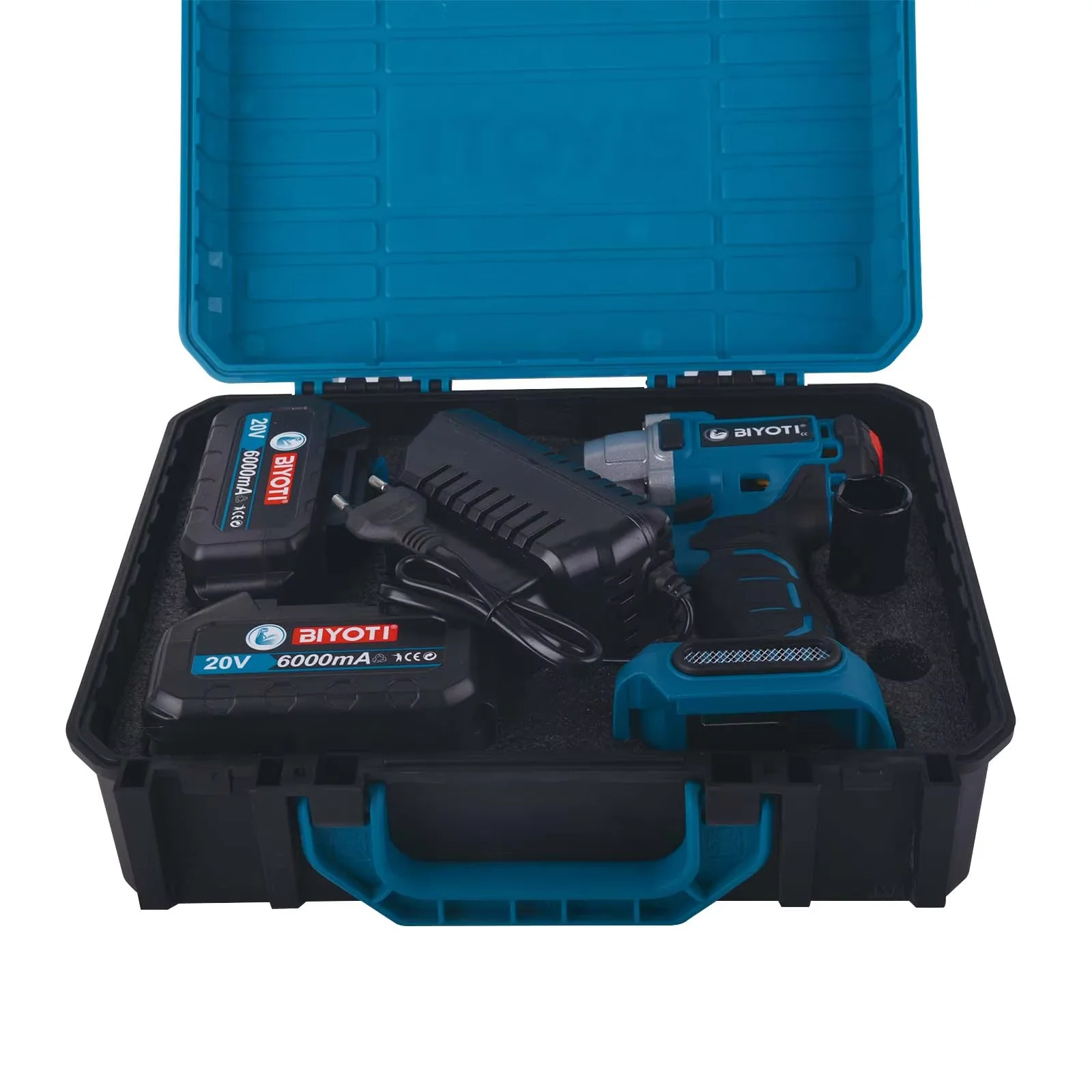 High Quality Impact Wrench High Efficiency Electric Wrench Good Quality Lithium Battery Cordless Brushless Wrench