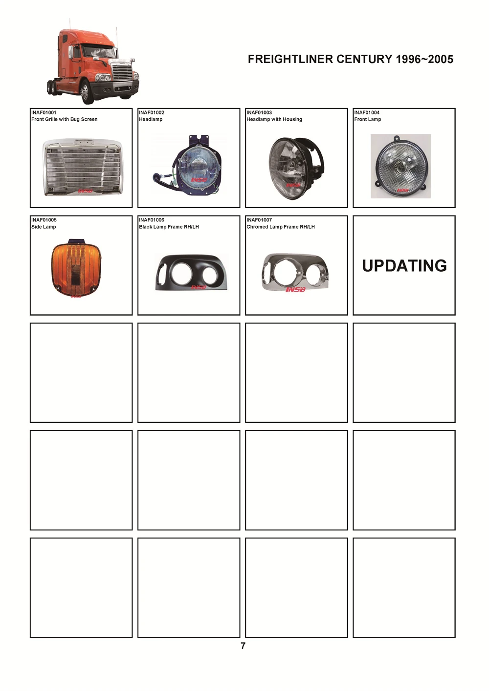 Corner Bumper with Fog Lamp Hole for NEW FREIGHTLINER CASCADIA 2018- Truck Spare Parts INAF04007