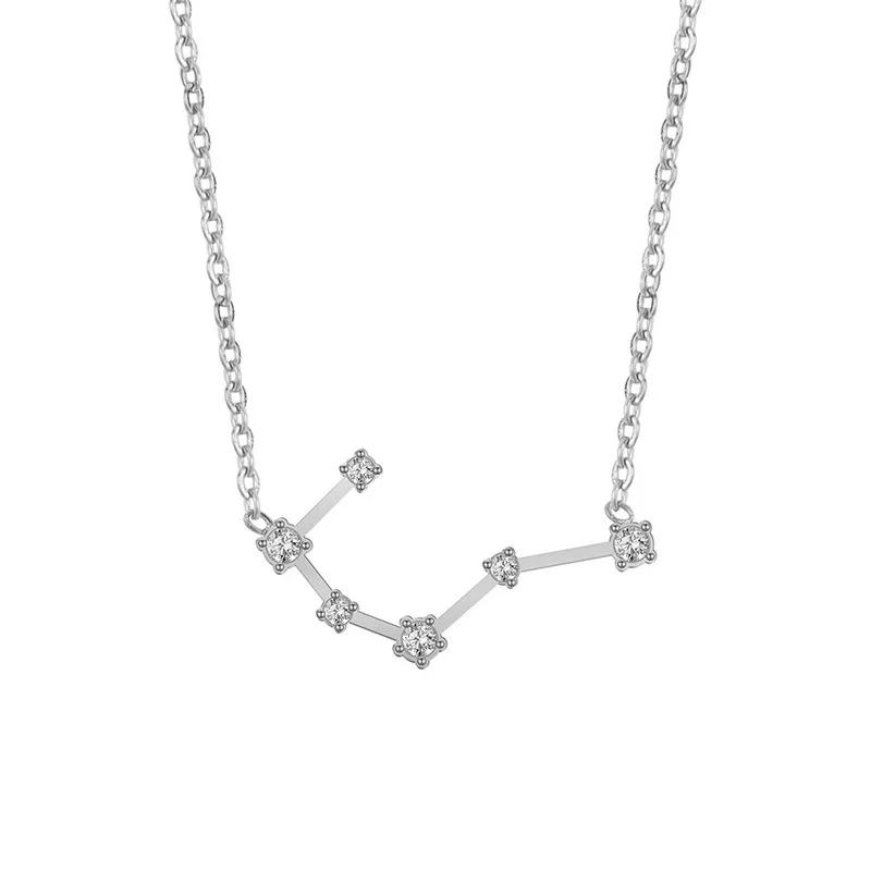 Fashion Stainless Steel Horoscope Necklace New Design Jewelry Necklace Of 12 Zodiac Signs
