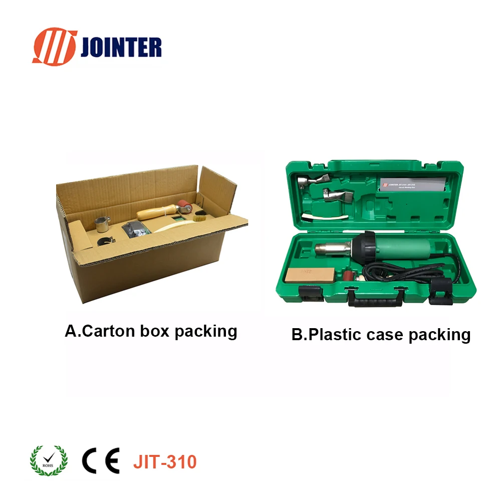 Advanced 110V Hot Air Gun and Welding Gun Set with Plastic Welding Kit