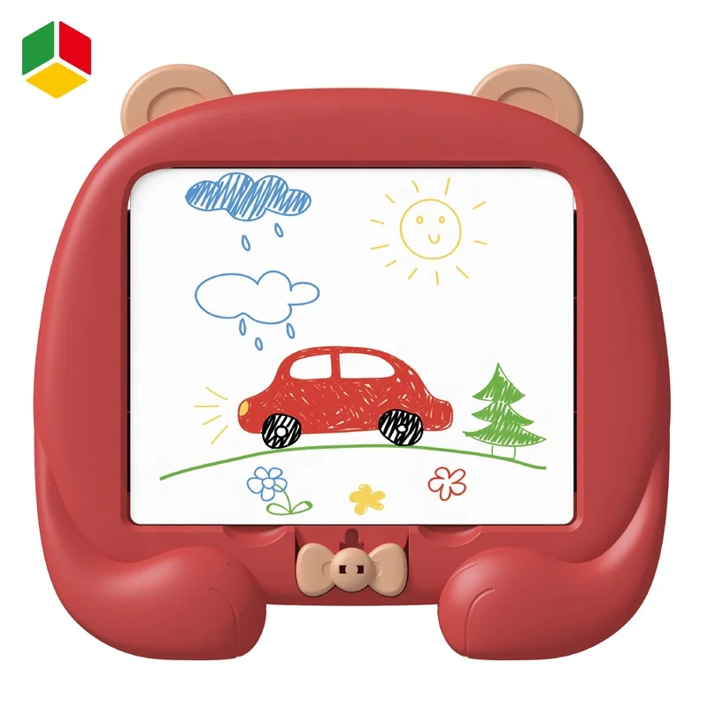 QS Trending Products 2023 New Arrivals Plastic Doodle Board Toys Color Drawing Sketch Magnetic Writing Board For Kids