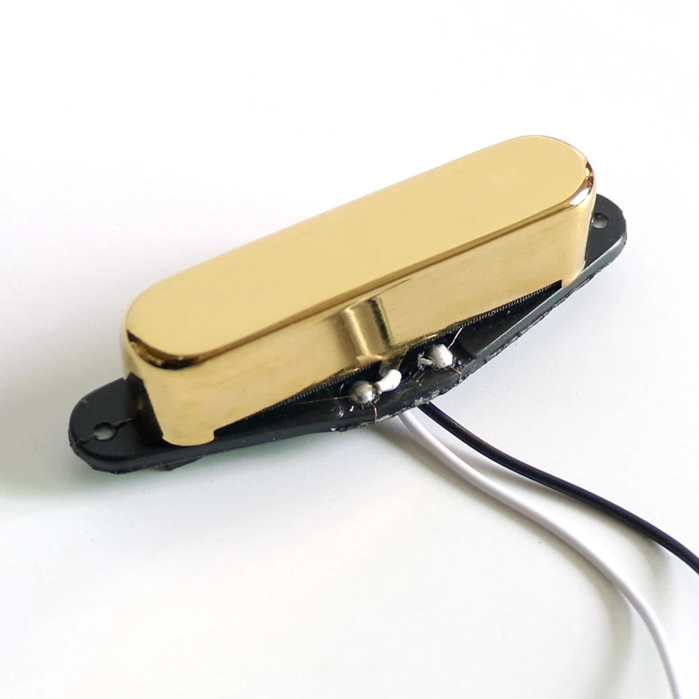 Donlis DTN50 Alnico V Magnet TL Guitar Neck Pickup with Chrome Color Brass Cover For Parts Store Online Sales