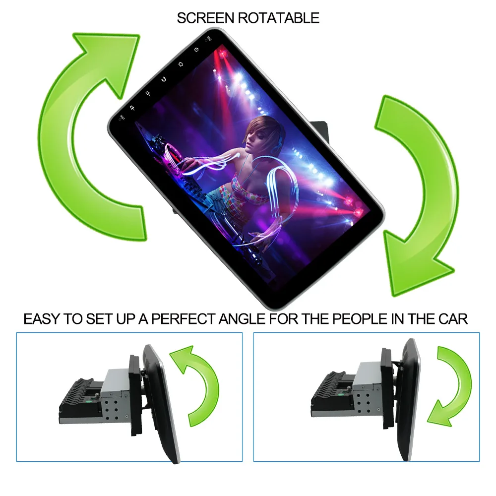 Wholesale Autoradio 1 Din Android 12 Car Stereo Audio System Mp5 Video Touch Screen Universal Car Radio With A Rotating Screen