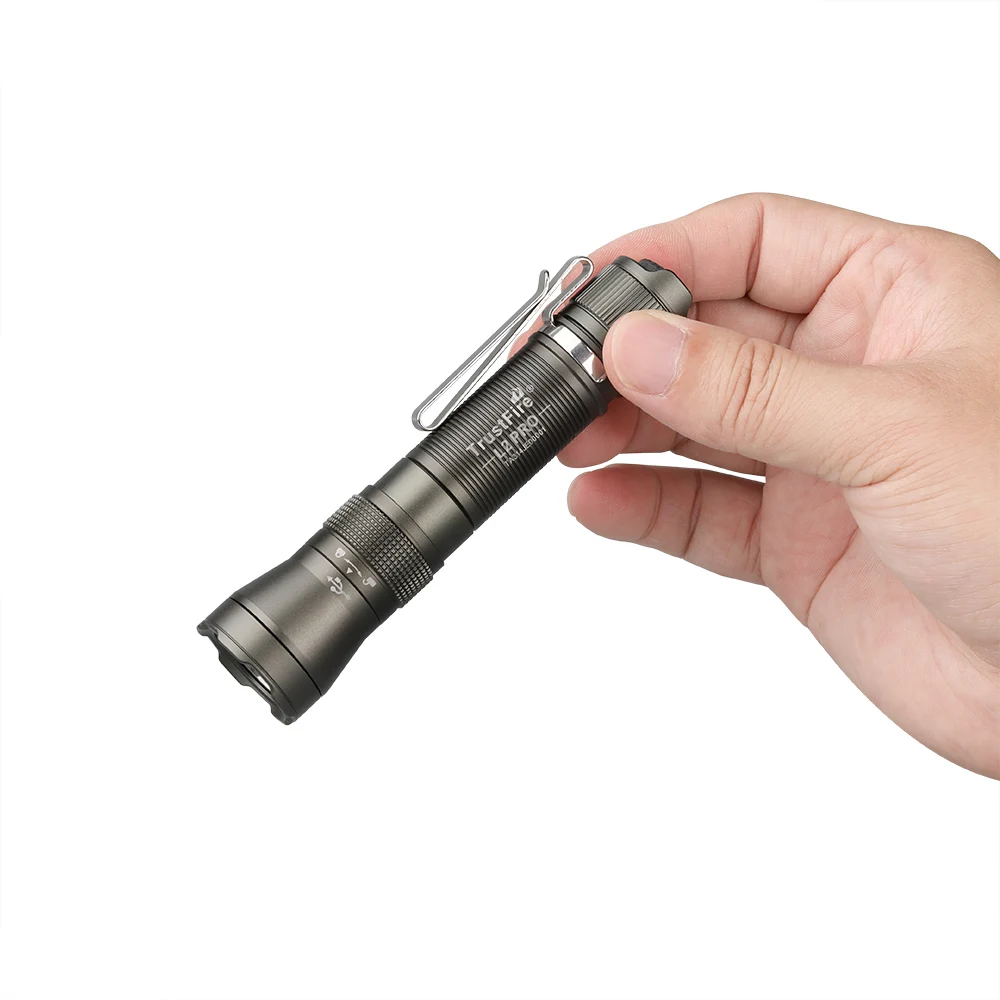 TrustFire L2 Pro Tactical Flashlight 1100LM Lightweight Long-range Waterproof Pocket EDC Torch