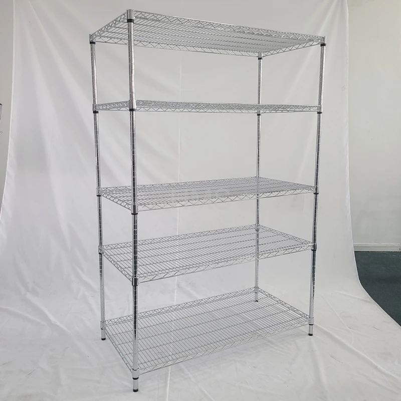 kitchen storage rack chrome wire shelves organizer wire shelving