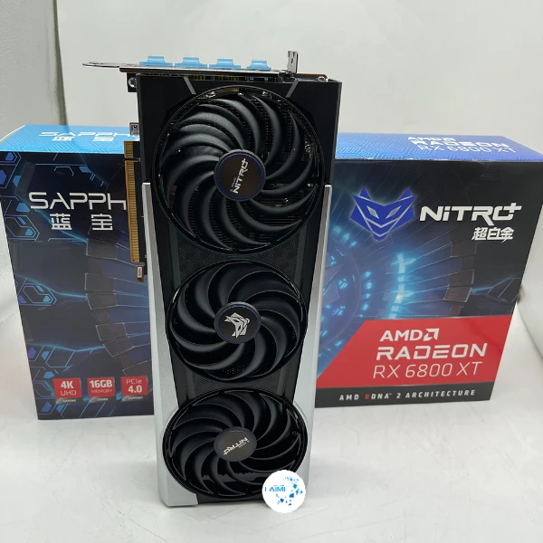 Игровая видеокарта LAIMI Sapphire Amd Radeon Rx 6800 с поддержкой 16 Гб Gddr6 2