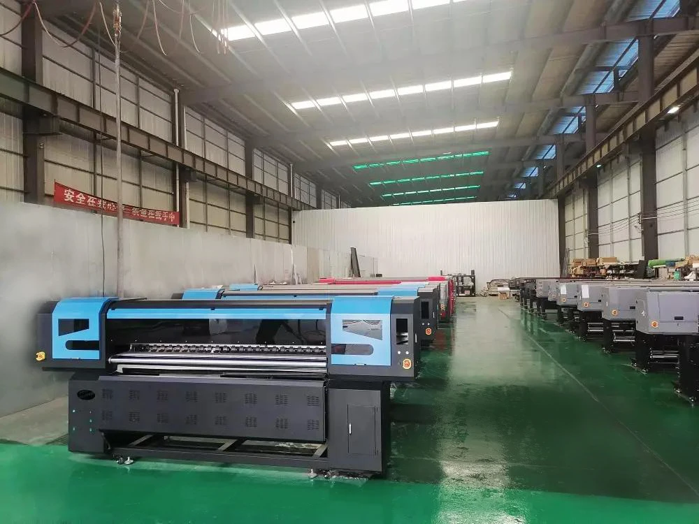 Hongjet Large Format Reactive Ink Pigment Ink 16 Head Direct to Fabric Digital Textile Printer for Cotton