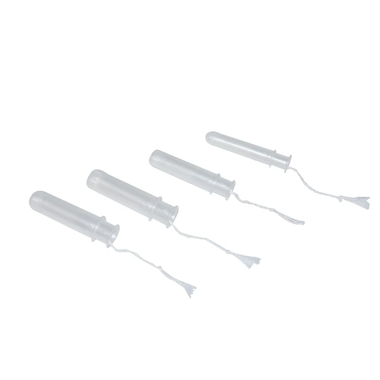 Hot sale no fragrance no synthetics super smooth hygiene custom logo tampons women