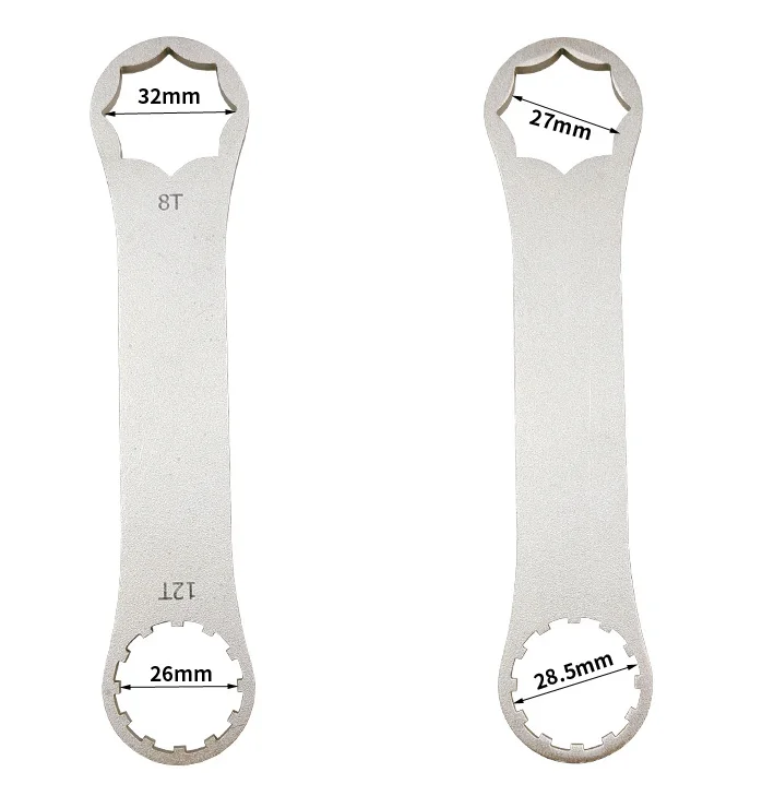 Bicycle Fork Wrench for Suntour XCM XCR XCT Suspension Spanner Tool for Mountain Road Bike Fork Removal