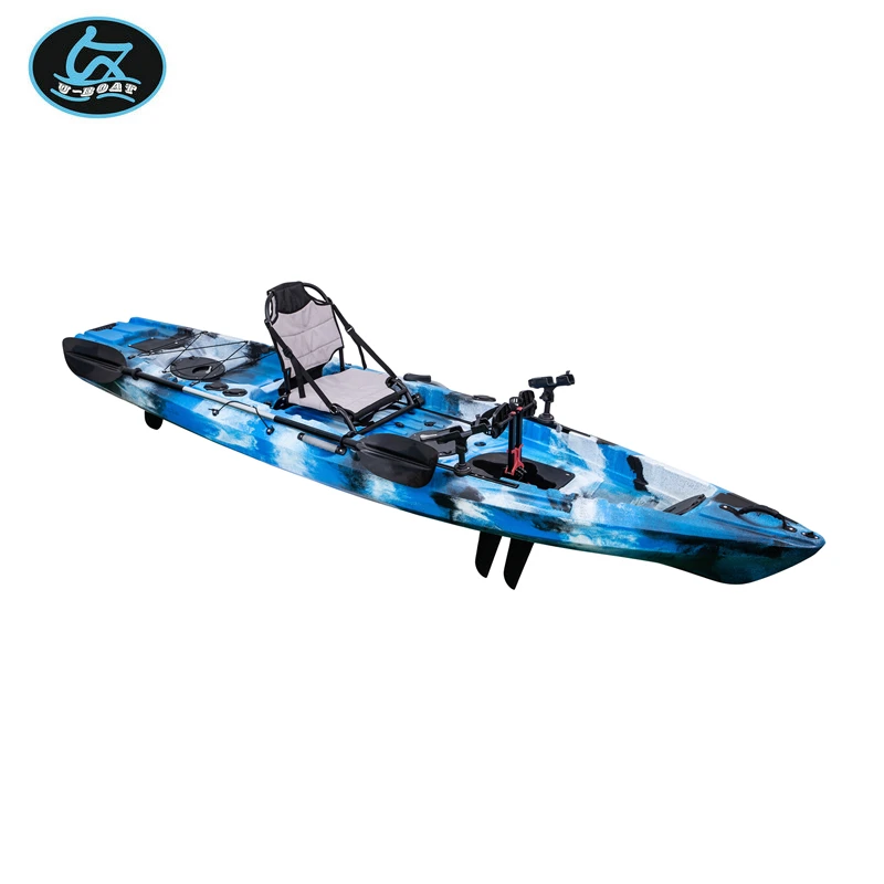 U-Boat 12ft pedal drive kayak normal Chinese fishing kayak for sale - K11