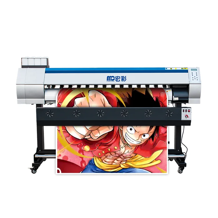 1.6m 1.8m 2.5m 3.2m eco solvent printer canvas flex large wide format i3200 xp600 sticker banner vinyl printing machine
