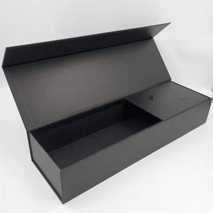 China manufacturer custom cardboard long stem roses box clamshell flower box