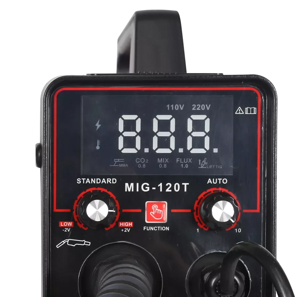 EDON MIG-120T MIG-215 digital gasless flux core 1KG 5kg wire small model welding machine welder