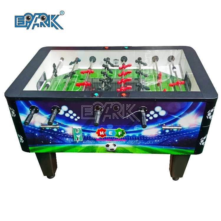 Commerical Arcade Game Machine Coin Operated Foosball Table Soccer Table For Game Center