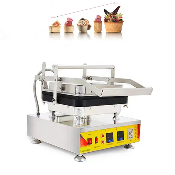 Germany Deutstandard Round 250/231 mm 1 Hole Big Tart Press Machine Large Round Tart Shell Machine Cake Tart Egg Tart