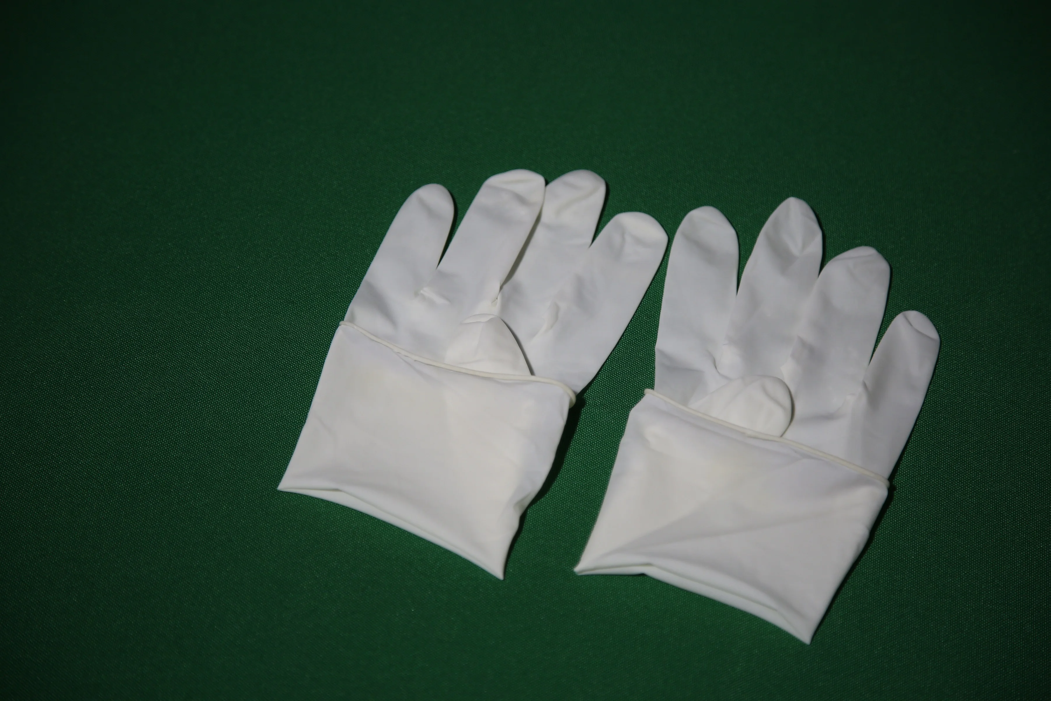 
Disposable Single-use medical powder surgical latex rubber examination gloves 