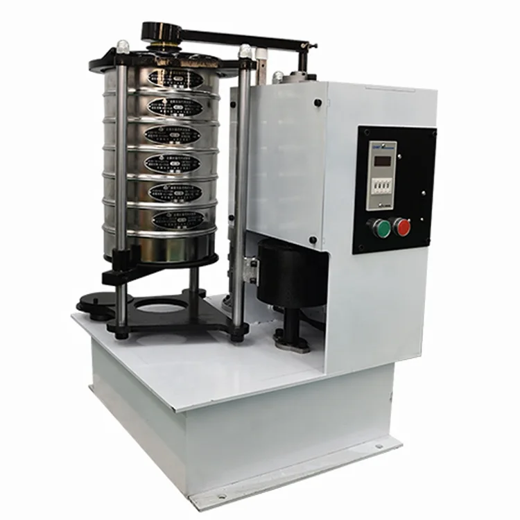 Standard Vibrating Laboratory Stainless Steel Special Screen With External Motor Flapping Hammer Wheat Flour Test Sieve