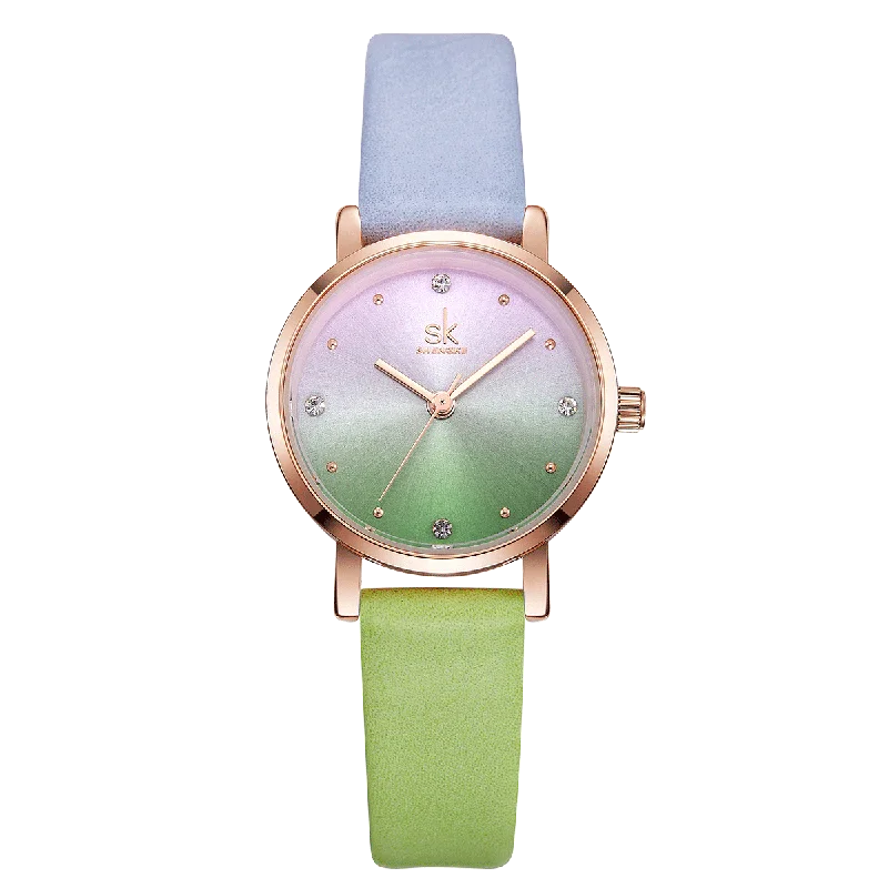 SK Personalized Ladies Diamond Quartz Watches Luxury Brand Watch For Women Wholesale Cheap Price Children Watch
