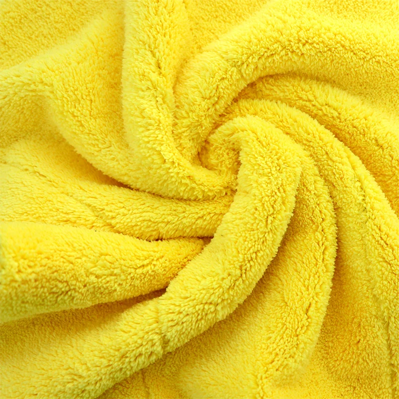 Micro Fiber plush fibre Auto Care product Microfibre Detailing Microfiber Car Wash Cleaning Cloth fleece drying Towels for car