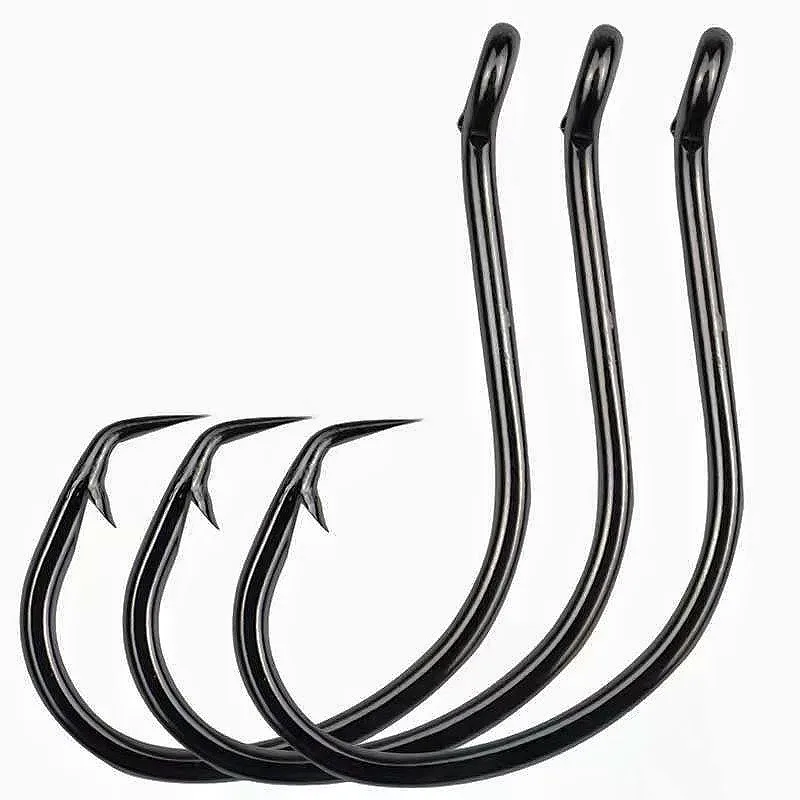 High Strength Stainless Steel Tuna Fishing Hook Heavy Duty Swordfish Shark Jigging Hook