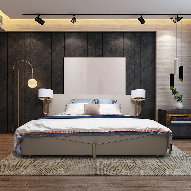 Производитель мебели Welliton, итальянский стиль, вилла, квартира, гостиница, Королевский размер, комплект для спальни