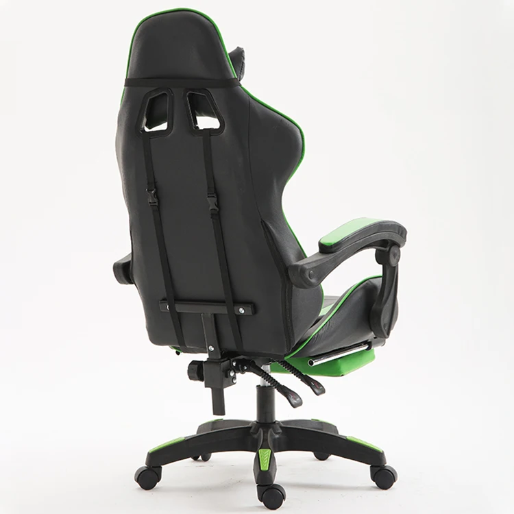 Китайский популярный компьютерный стул, полностью эргономичный, с высокой спинкой, стальной, сетчатый игровой стул