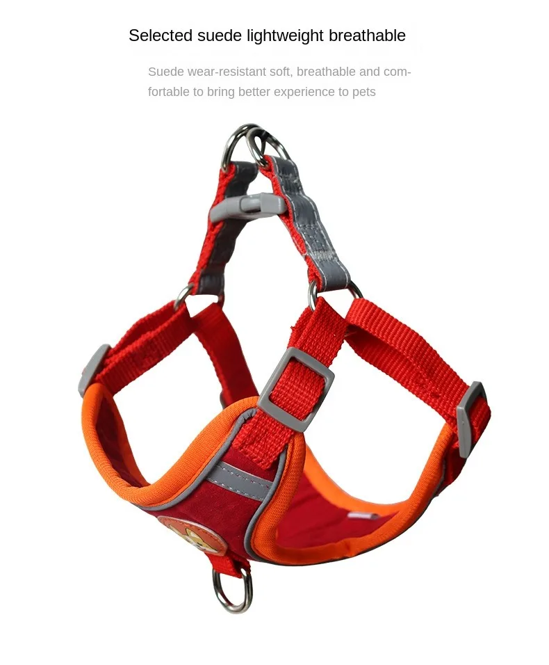 dog harness leads light up front range butterfly dog harness oem