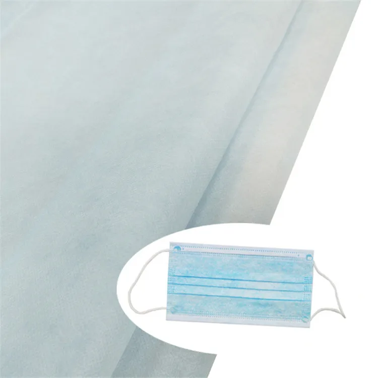 Hygiene Disposable Nonwoven Fabric medical products SSS white/black/colorful spunbond nonwoven for outer layer