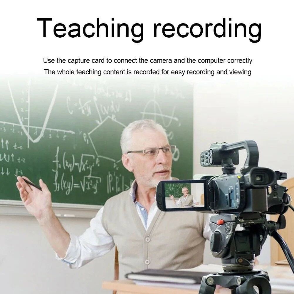 Full HDTV 1080P USB2.0 HDMI Video capture card with MIC R/L Loop  for laptop computer Game Live Streaming