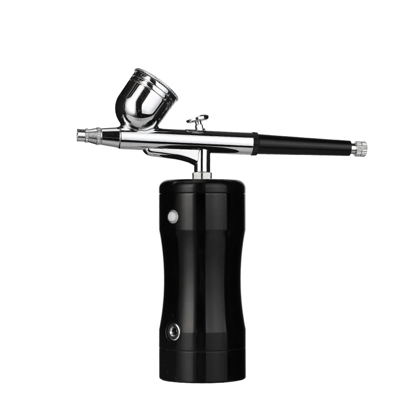 Hot sell rechargeable handheld barber shop portable spray gun compressor cordless airbrush