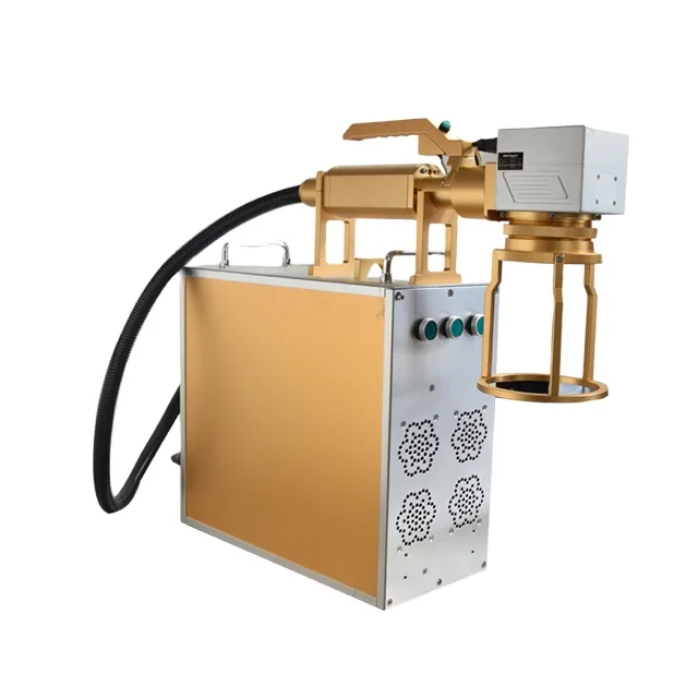 VOIERN Factory supply20W 30W 50W Raycus fiber laser marking machine for metal stainless aluminium